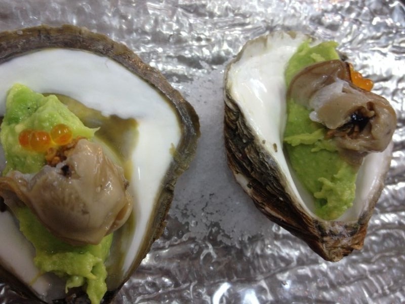 guacamole ostras