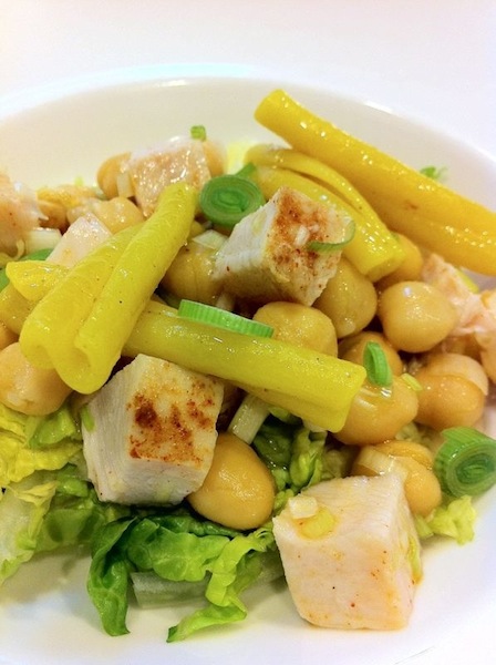 Ensalada de garbanzo