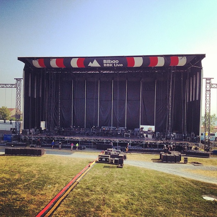 Etxanobe en el BBK Live