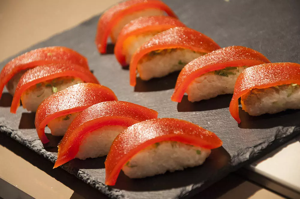 Receta de sushi dulce