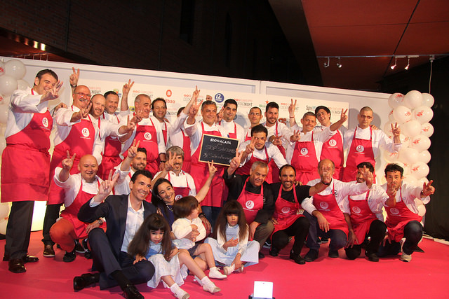 Etxanobe en Sandilippo cooking Night